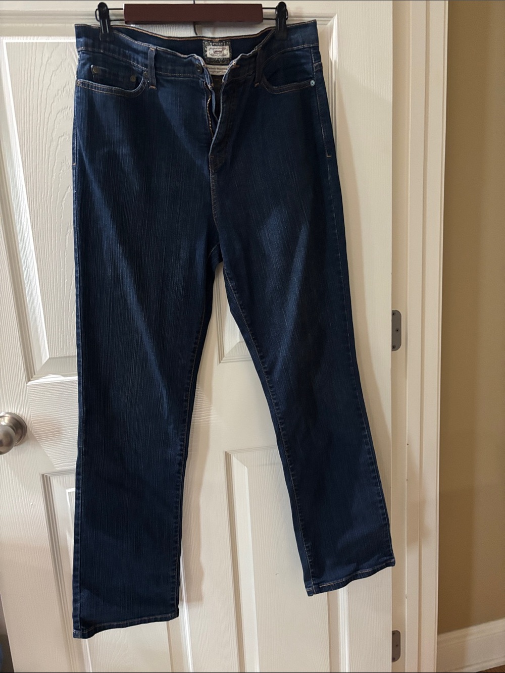 Levi's Indigo Straight-Leg Jeans